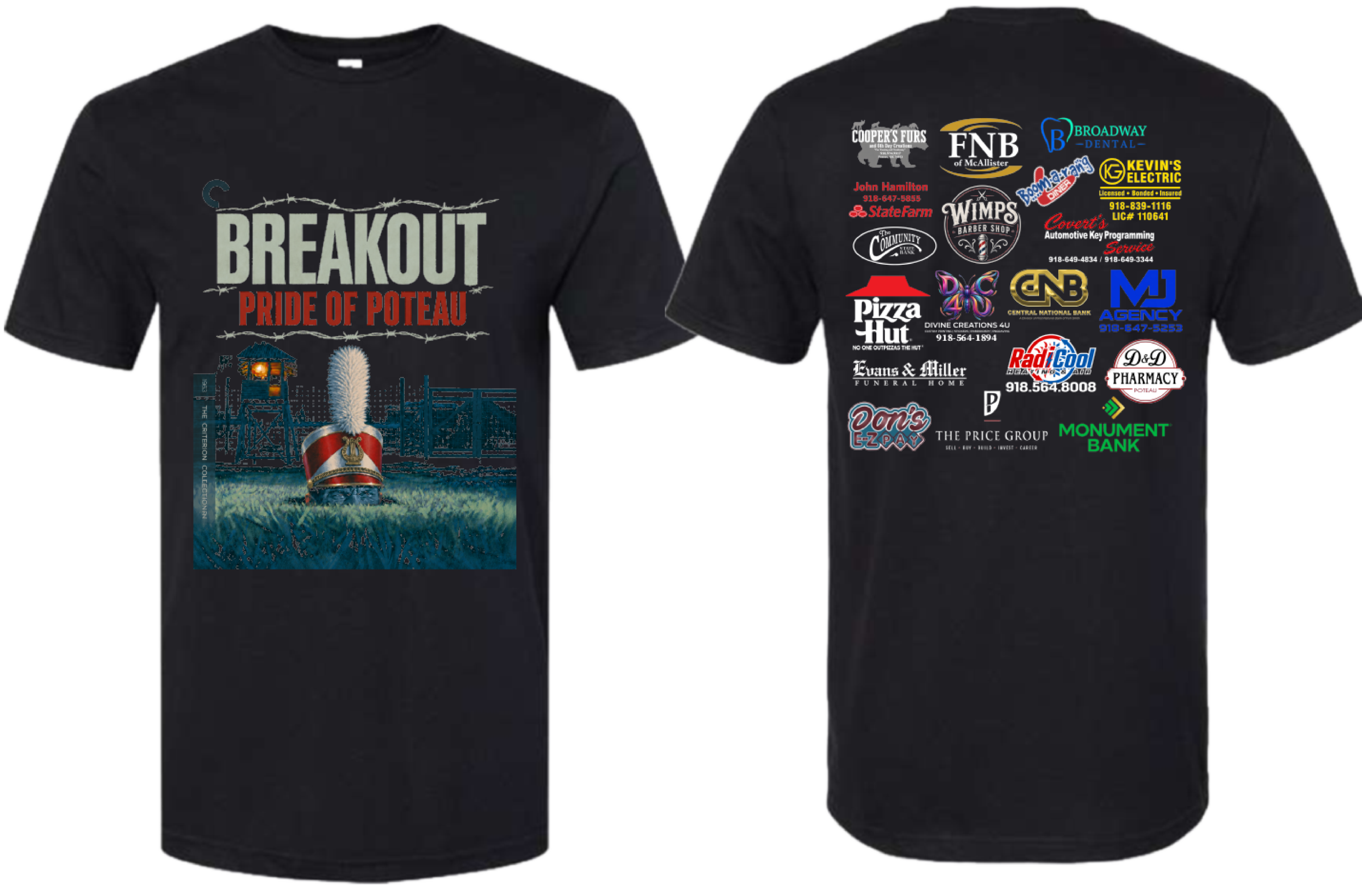Breakout Pride of Poteau Band Shirt - Image 2